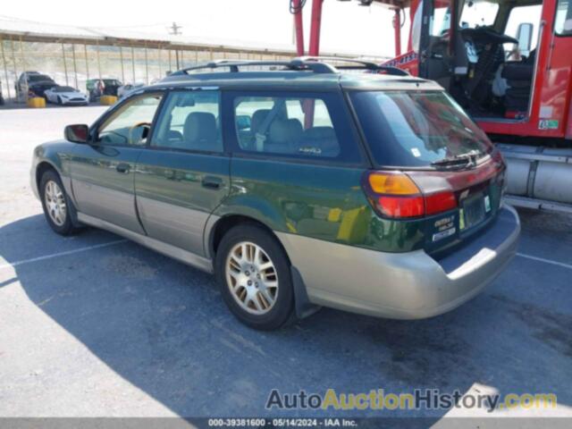 SUBARU OUTBACK H6-3.0 L.L. BEAN EDITION, 4S3BH806X27609188