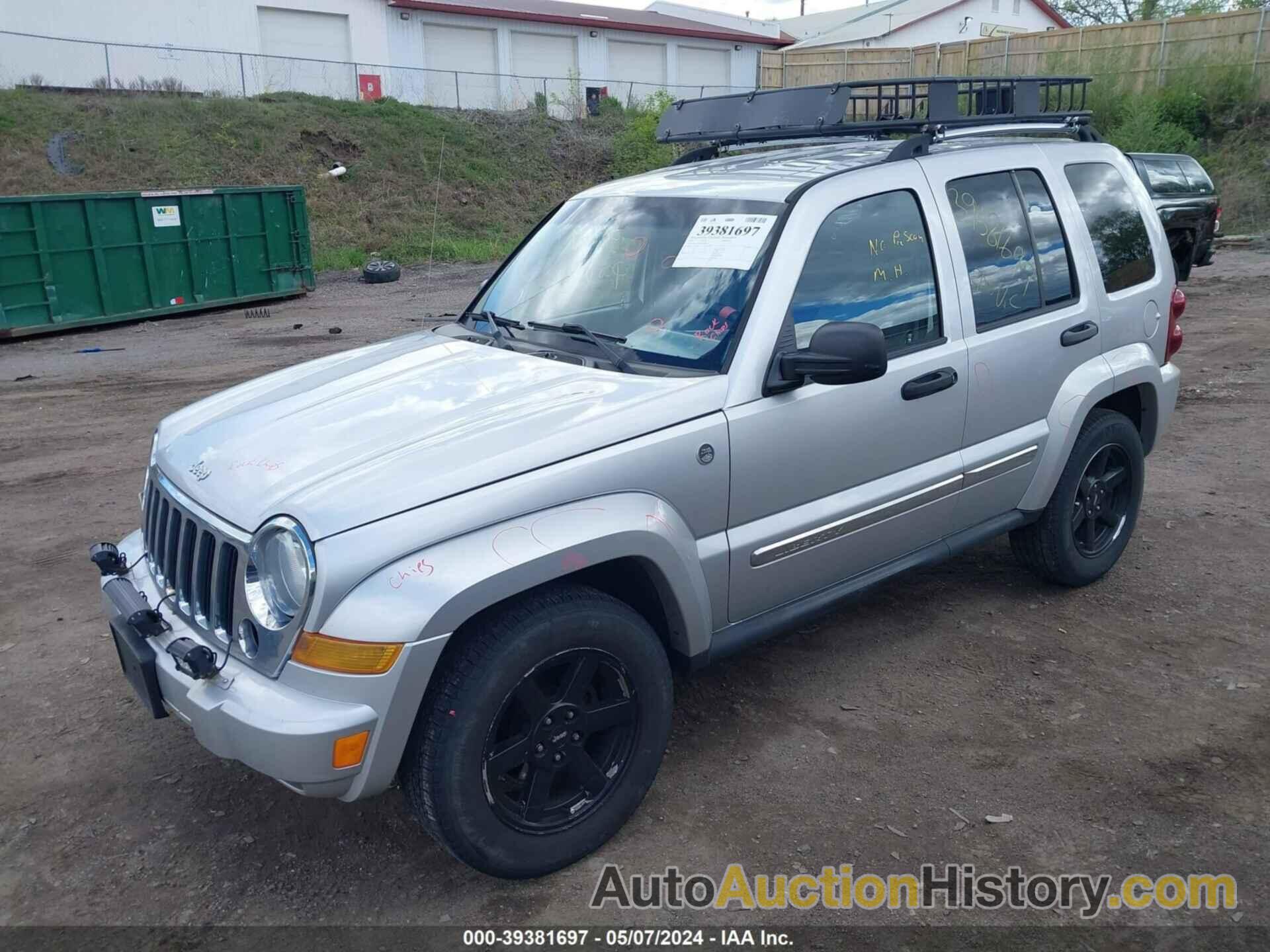 JEEP LIBERTY LIMITED EDITION, 1J4GL58K85W518560