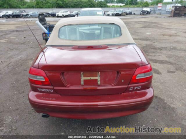 VOLVO C70 LT, YV1NC56D9YJ008442