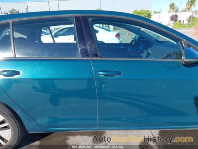 VOLKSWAGEN E-GOLF SE, WVWKR7AU7HW953936