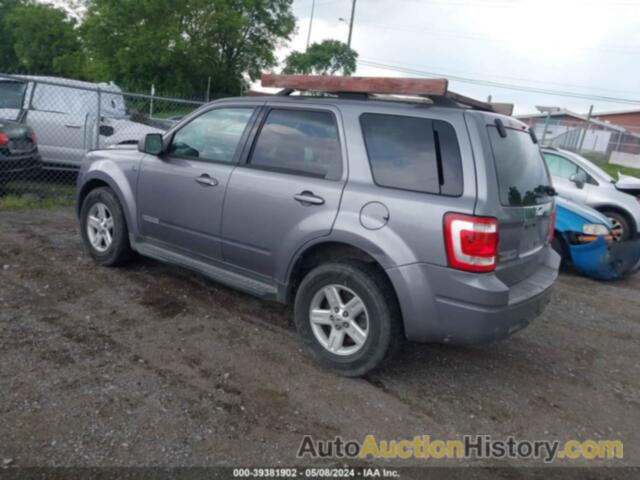 FORD ESCAPE HYBRID, 1FMCU59H08KA96439