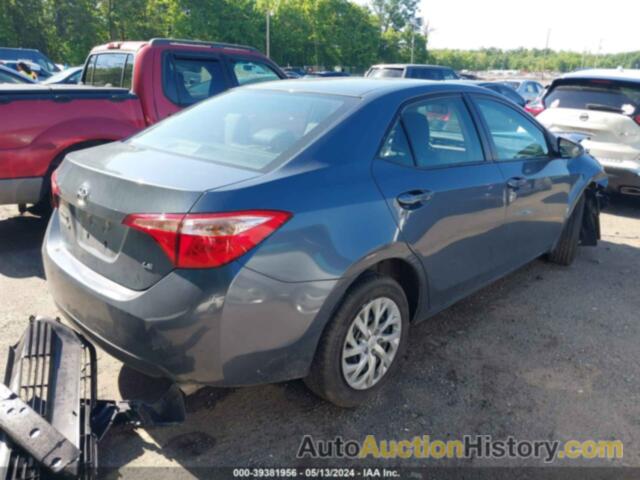 TOYOTA COROLLA LE, 2T1BURHE0JC991774