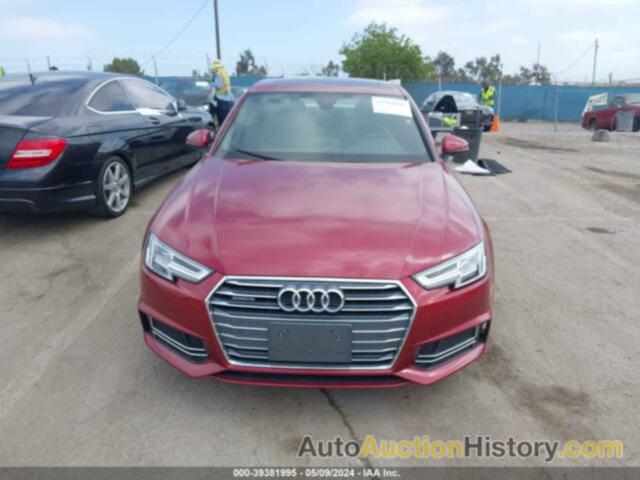 AUDI A4 2.0T PREMIUM/2.0T TECH PREMIUM, WAUENAF47JA093812