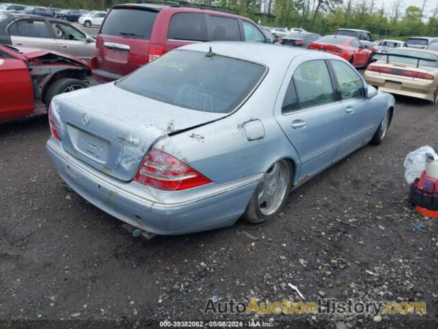 MERCEDES-BENZ S 500, WDBNG75JXYA041655