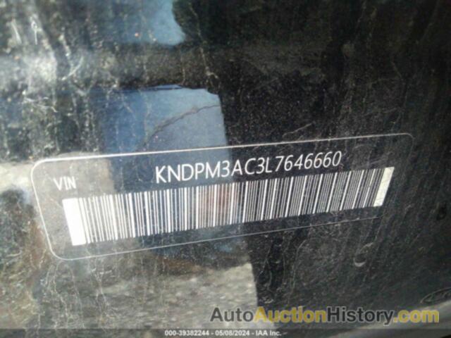 KIA SPORTAGE LX, KNDPM3AC3L7646660