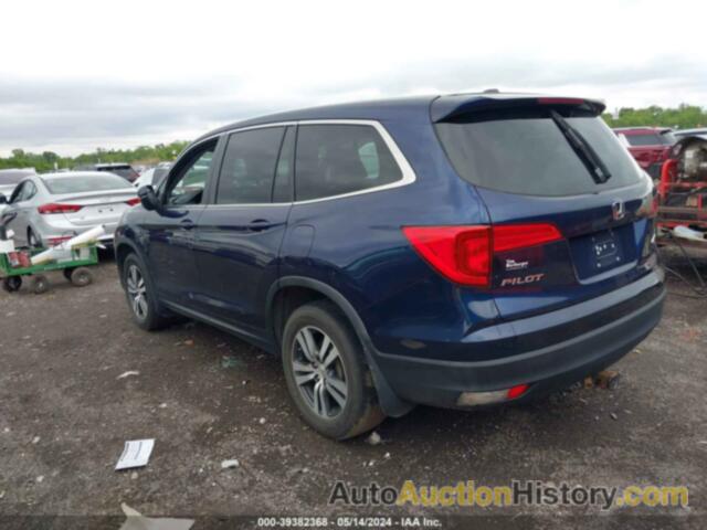 HONDA PILOT EX-L, 5FNYF6H51GB096088