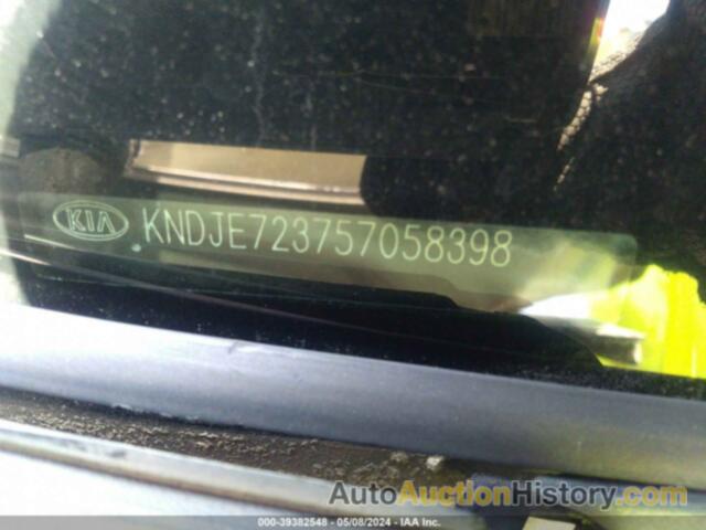 KIA SPORTAGE EX V6/LX V6, KNDJE723757058398