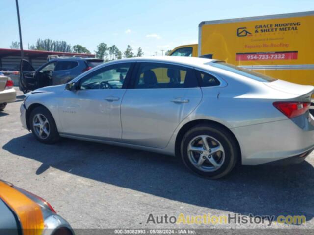 CHEVROLET MALIBU 1LS, 1G1ZB5ST4JF241380