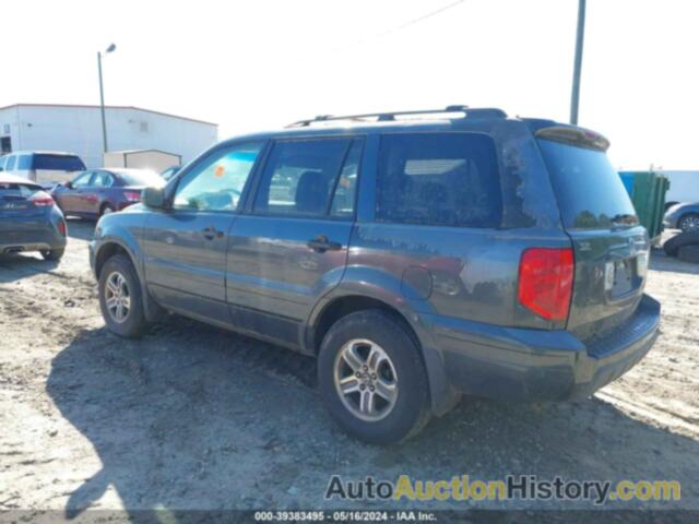 HONDA PILOT EX-L, 5FNYF18685B013071