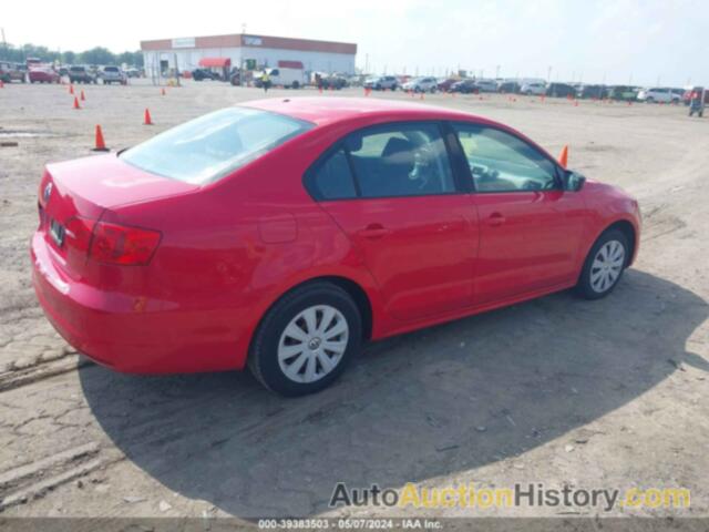 VOLKSWAGEN JETTA 2.0L S, 3VW2K7AJ5EM408322