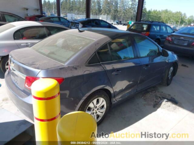 CHEVROLET CRUZE LS, 1G1PA5SG4D7241911