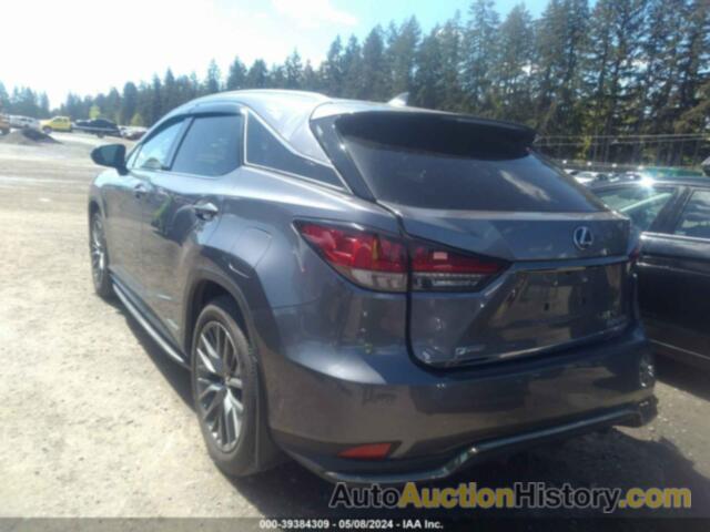 LEXUS RX 450H F SPORT HANDLING, 2T2YGMDA8NC081315