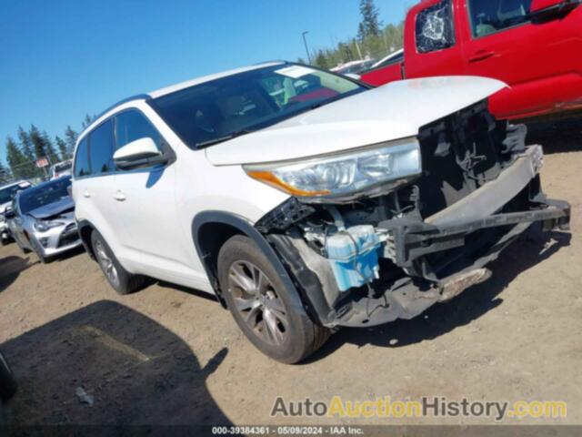 TOYOTA HIGHLANDER XLE V6, 5TDJKRFH1FS222374