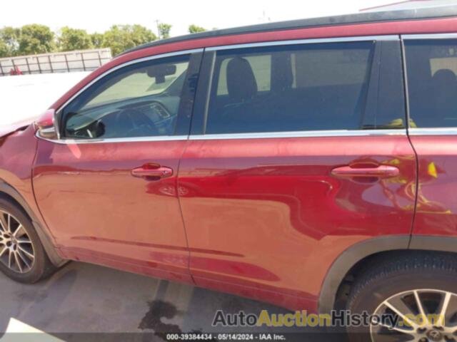 TOYOTA HIGHLANDER SE/XLE, 5TDJZRFH2HS448969