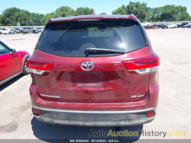 TOYOTA HIGHLANDER SE/XLE, 5TDJZRFH2HS448969