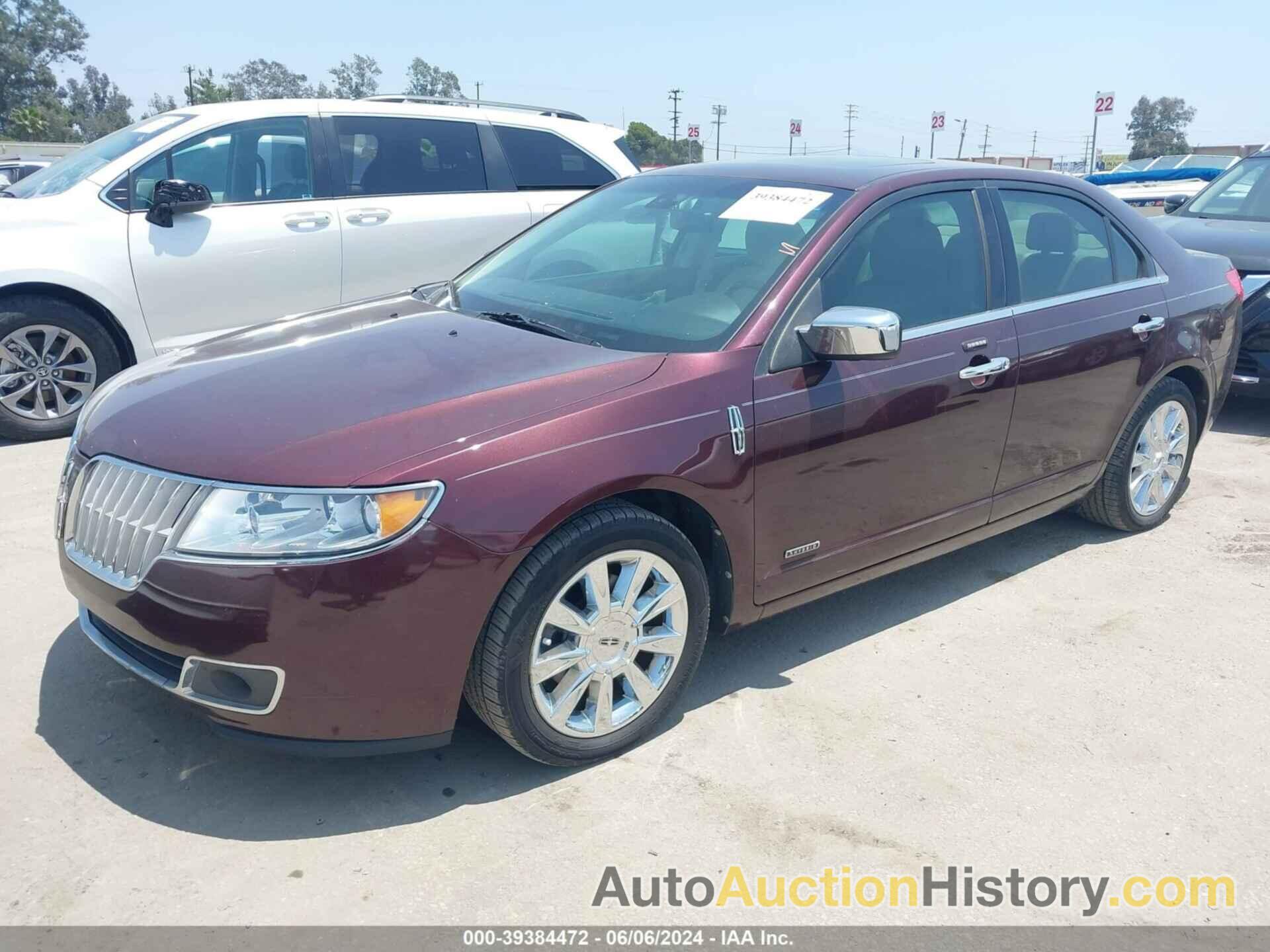 LINCOLN MKZ HYBRID, 3LNDL2L36CR829472