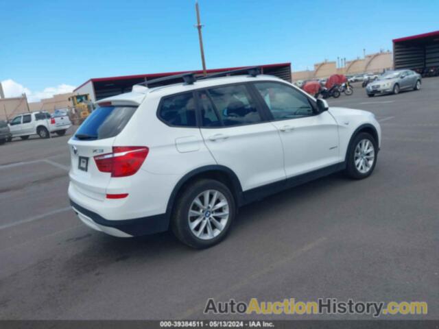 BMW X3 SDRIVE28I, 5UXWZ7C56H0U47619