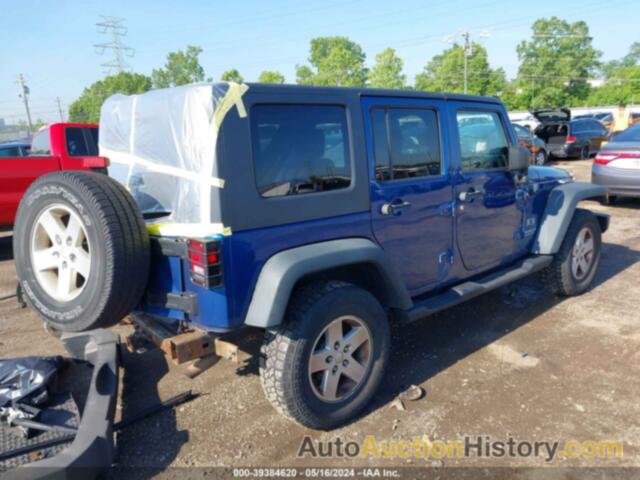 JEEP WRANGLER UNLIMITED X, 1J4GA39199L718614