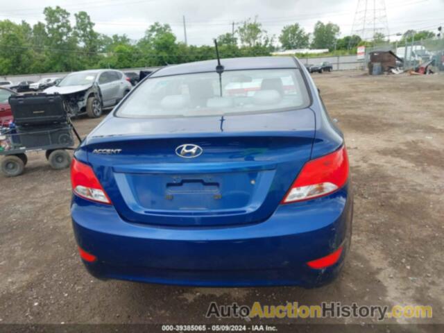 HYUNDAI ACCENT SE, KMHCT4AE0GU116108