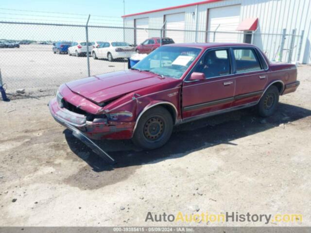 OLDSMOBILE CUTLASS CIERA SL, 2G3AM51W4K2395181