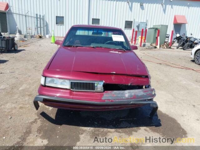 OLDSMOBILE CUTLASS CIERA SL, 2G3AM51W4K2395181