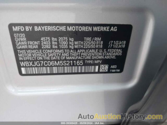 BMW X1 SDRIVE28I, WBXJG7C06M5S21165