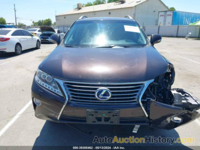 LEXUS RX 450, JTJBC1BA7E2458283