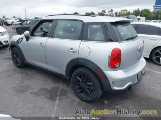 MINI COOPER S COUNTRYMAN S COUNTRYMAN, WMWZC3C5XCWL85802