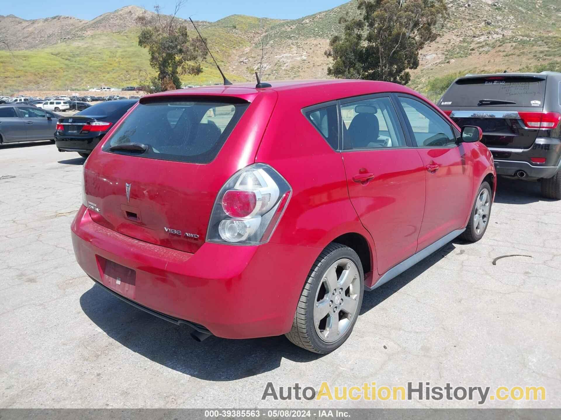 PONTIAC VIBE, 5Y2SM6E08AZ409028