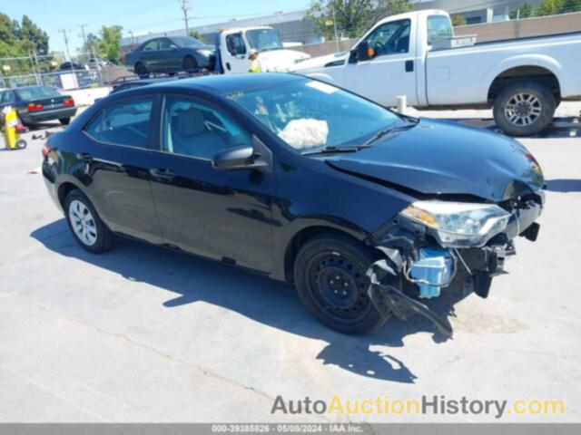 TOYOTA COROLLA LE, 2T1BURHE3GC691669