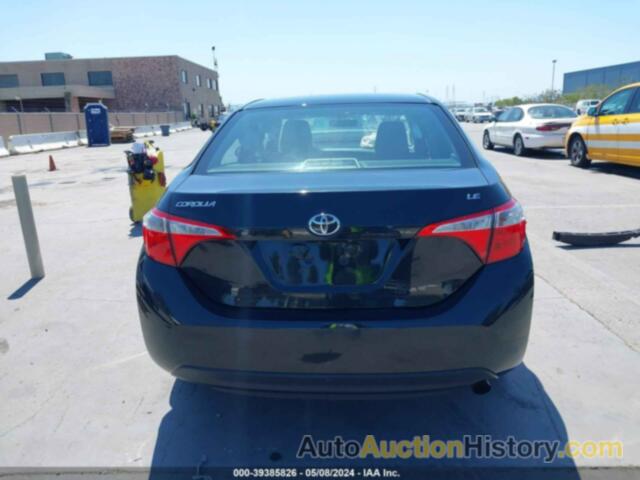 TOYOTA COROLLA LE, 2T1BURHE3GC691669