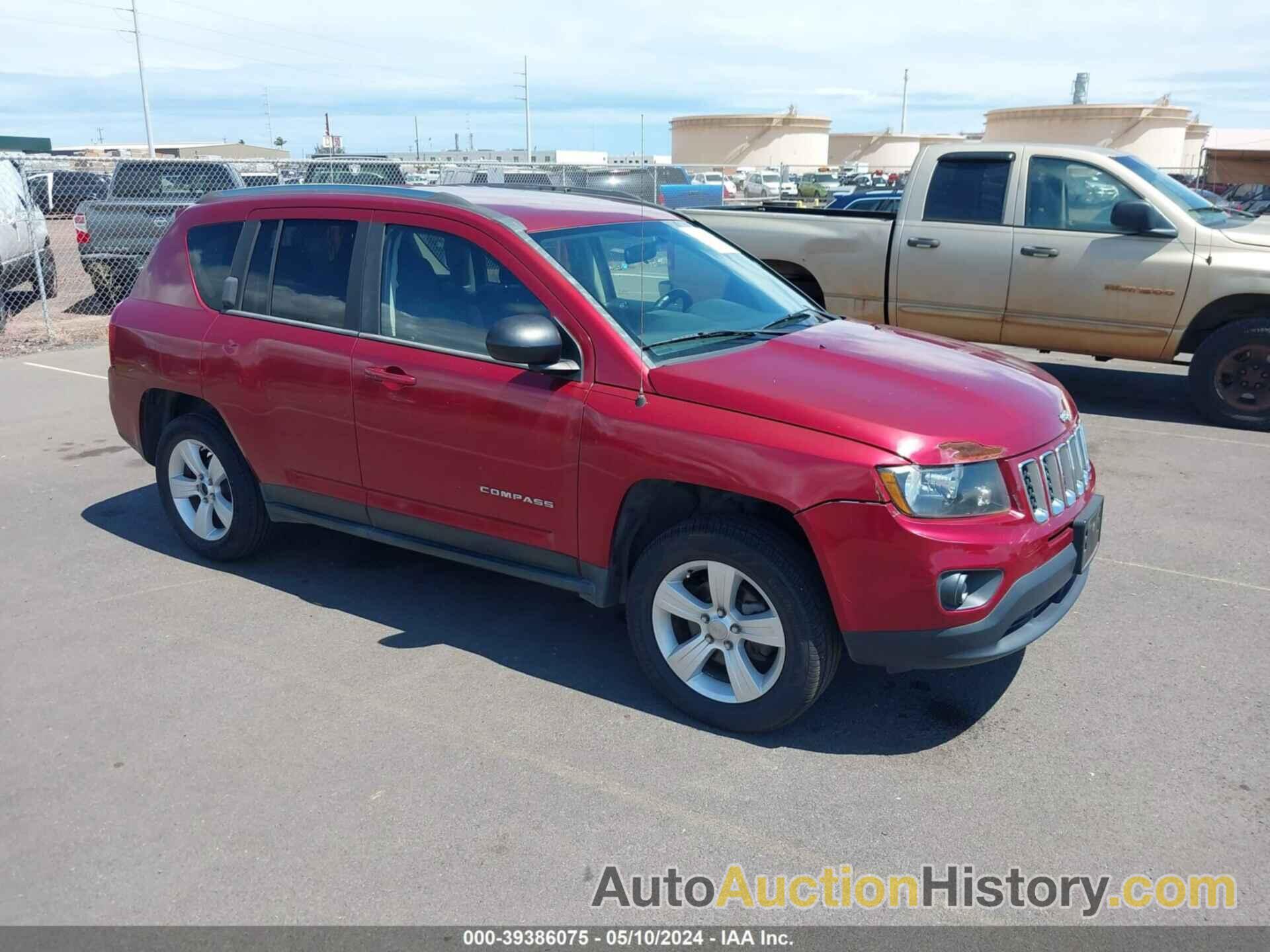 JEEP COMPASS SPORT, 1C4NJDBB9ED658506