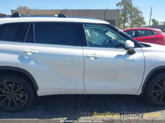 TOYOTA HIGHLANDER HYBRID LIMITED, 5TDDBRCH1LS002276