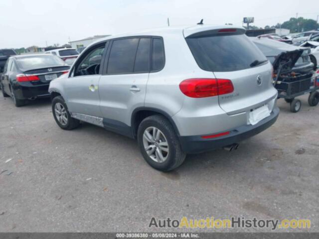 VOLKSWAGEN TIGUAN S, WVGAV3AX1EW599834