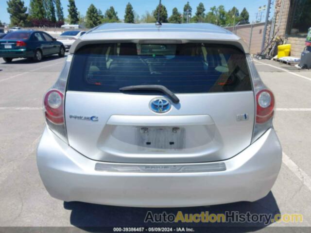 TOYOTA PRIUS C ONE, JTDKDTB37C1004387