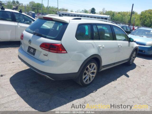 VOLKSWAGEN GOLF ALLTRACK TSI S/TSI SE/TSI SEL, 3VWH17AU4HM540693