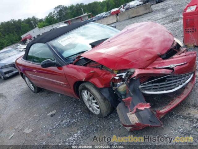 CHRYSLER SEBRING LXI, 1C3EL55U01N593387