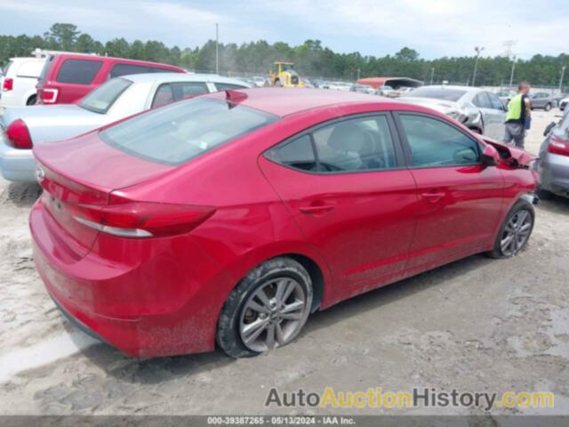 HYUNDAI ELANTRA SEL/VALUE/LIMITED, KMHD84LF2JU471980