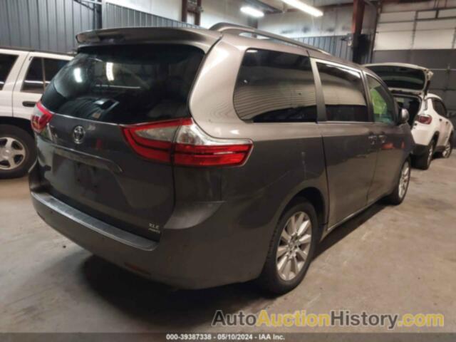 TOYOTA SIENNA XLE PREMIUM 7 PASSENGER, 5TDDK3DC4GS140500