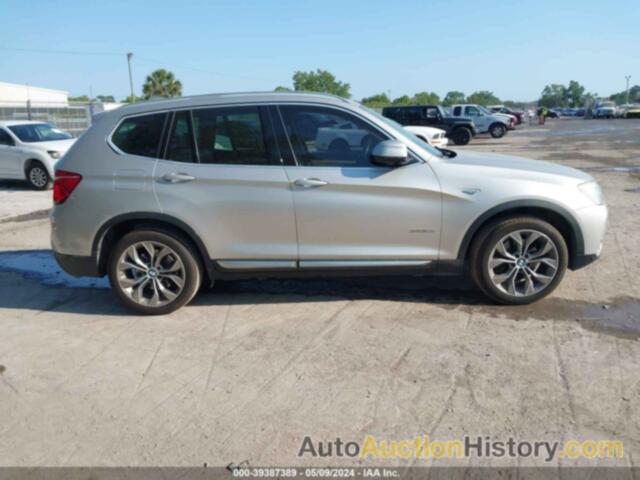 BMW X3 SDRIVE28I, 5UXWZ7C58H0T44492