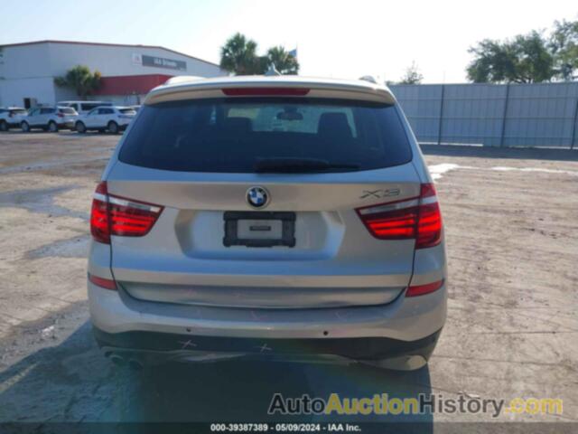 BMW X3 SDRIVE28I, 5UXWZ7C58H0T44492