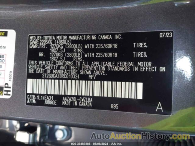 LEXUS NX 250 PREMIUM, 2T2GDCAZ8RC010324