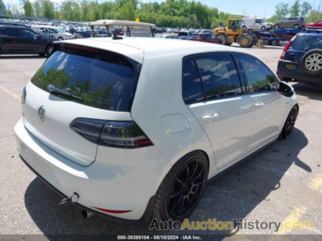 VOLKSWAGEN GOLF GTI AUTOBAHN 4-DOOR/S 4-DOOR/SE 4-DOOR/SPORT 4-DOOR, 3VW5T7AU9HM034709