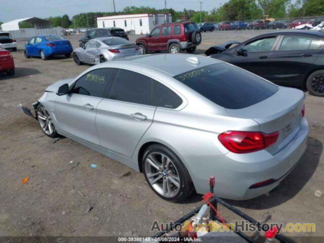 BMW 430I GRAN COUPE, WBA4J1C58KBM12909