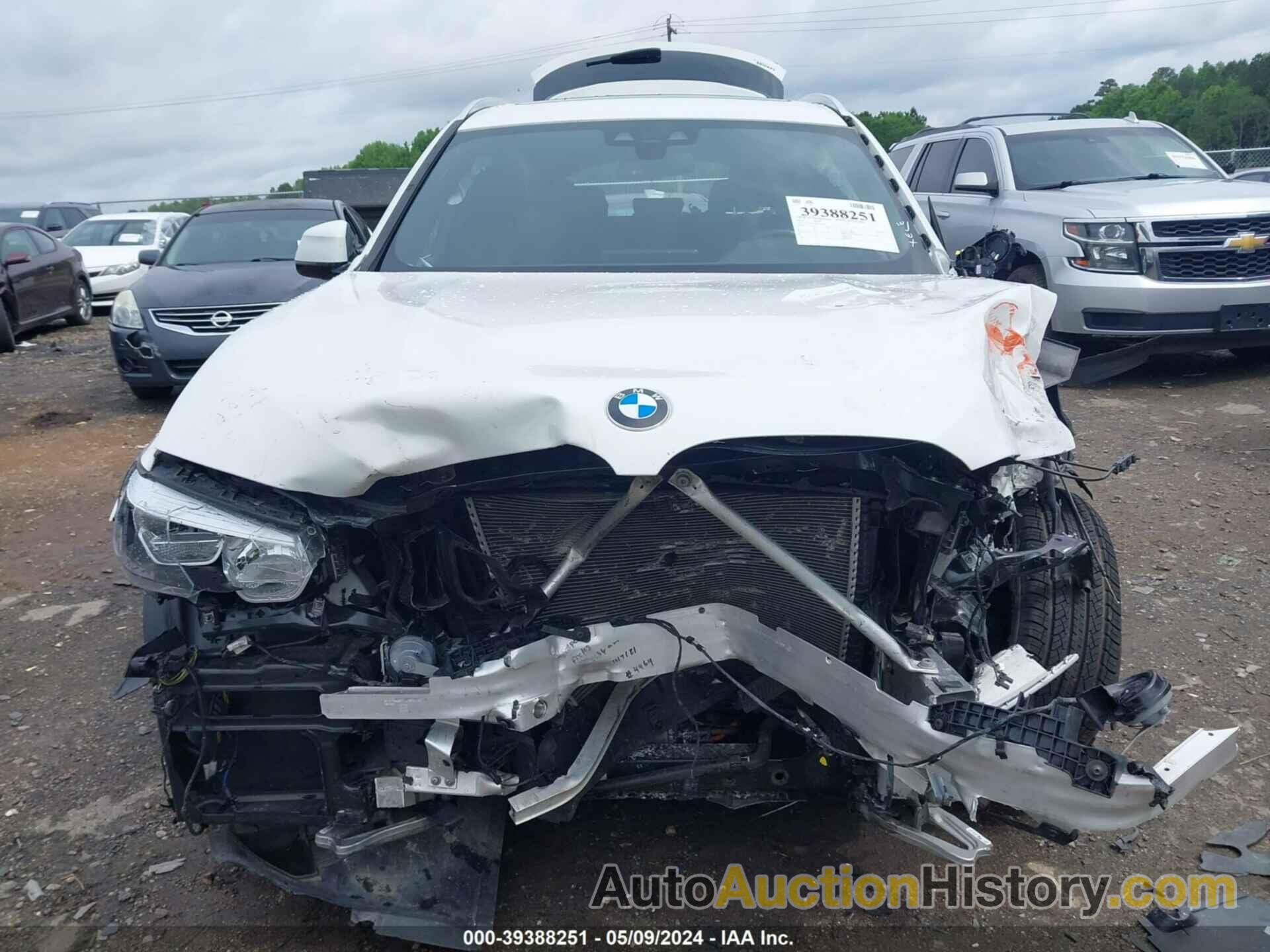 BMW X3 XDRIVE30I, 5UXTR9C53KLE18697