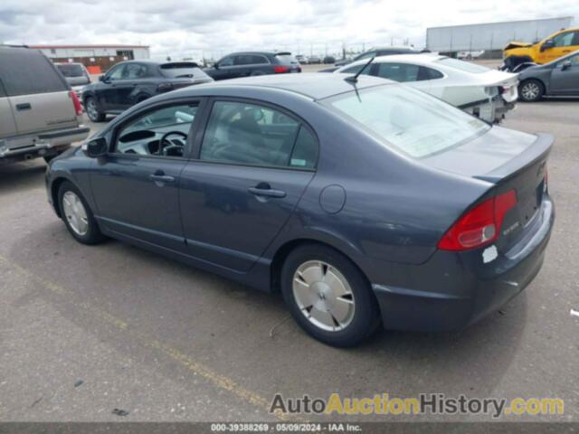 HONDA CIVIC HYBRID, JHMFA36246S007479