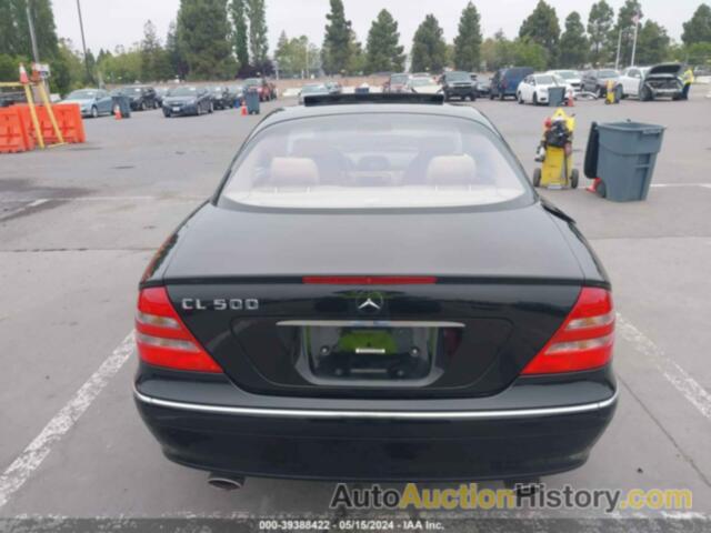 MERCEDES-BENZ CL 500, WDBPJ75J9YA001772