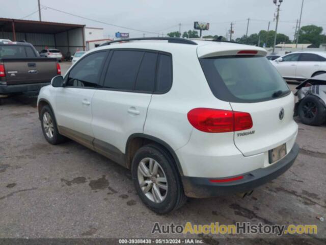 VOLKSWAGEN TIGUAN S/LIMITED, WVGAV7AX1HK023437