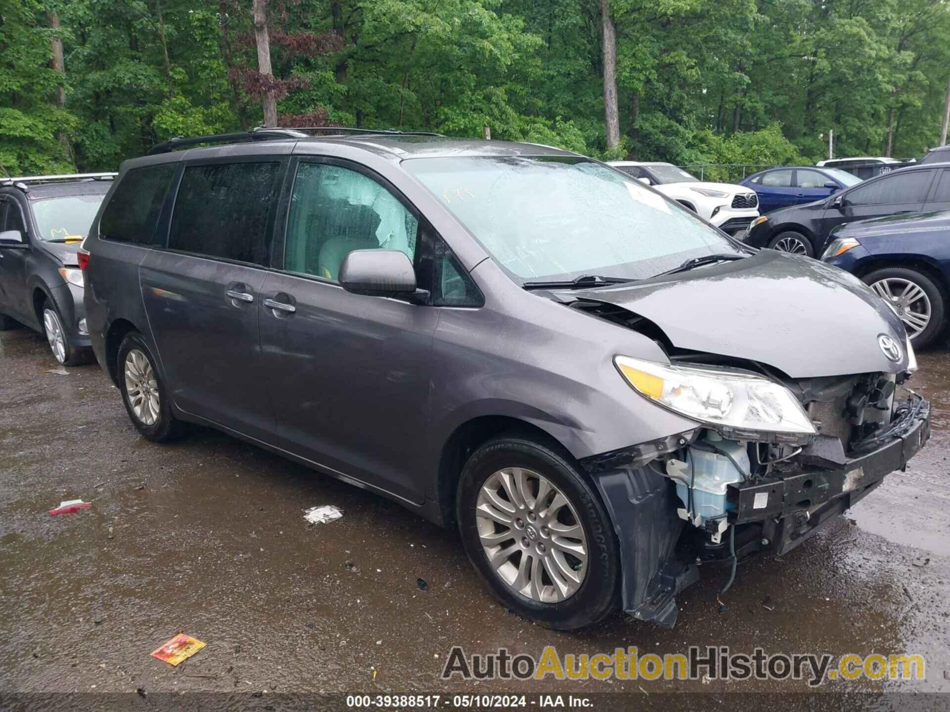 TOYOTA SIENNA XLE 8 PASSENGER, 5TDYZ3DC4HS800565