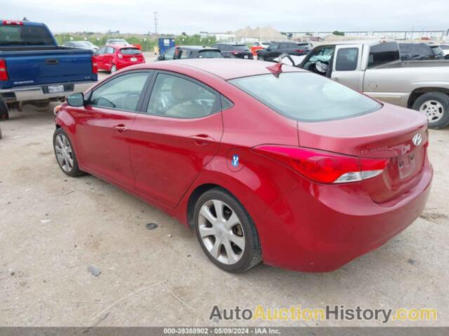 HYUNDAI ELANTRA GLS/LIMITED, KMHDH4AE7BU165093